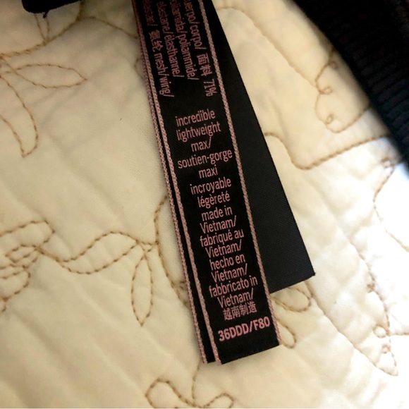 Victoria Secret Leopard Print Bra Size 36DDD - Picture 7 of 10